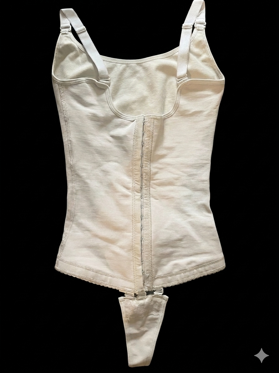 Waist cincher with thong